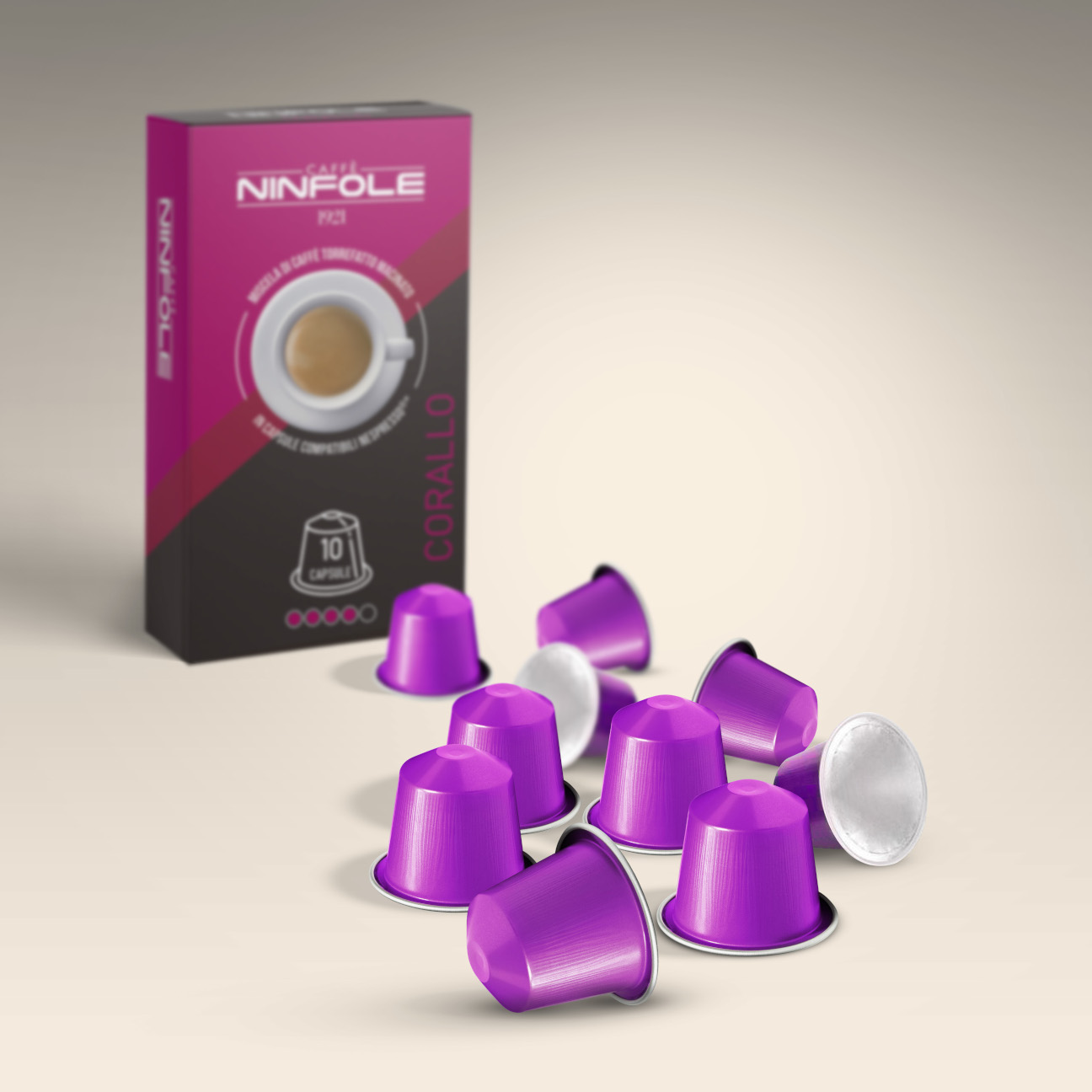 CORALLO Caffè in capsule compatibili Nespresso®