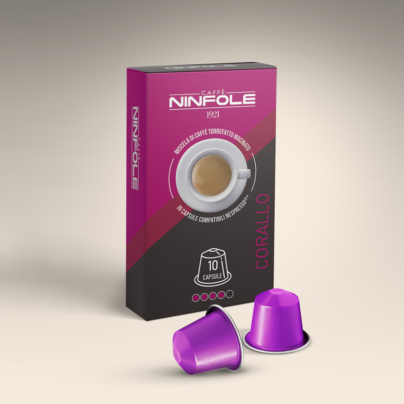 CORALLO Caffè in capsule compatibili Nespresso®